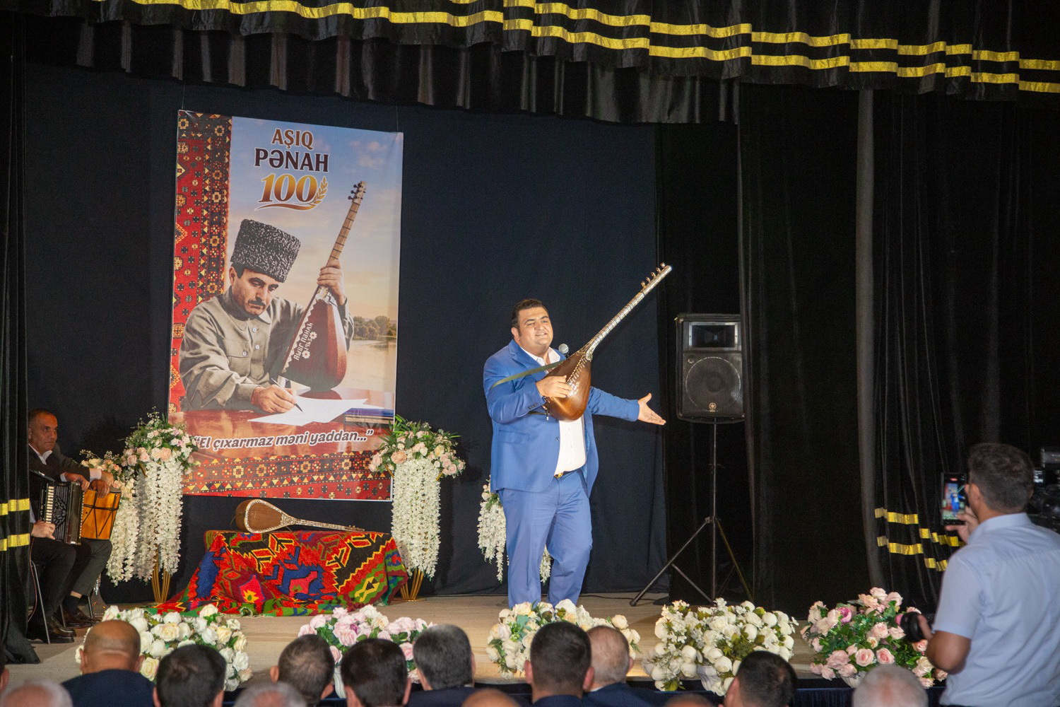 Salyanda Aşıq Pənah Pənahovun 100 illik yubileyi qeyd edilib - FOTO — şəkil 4